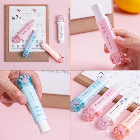 Package Includes: You will get 4 pieces of cat paw shaped erasers , all of them are in different colours; Sufficient quantity and designs can meet your various demands Package Includes: You will get 4 pieces of cat paw shaped erasers , all of them are in different colours; Sufficient quantity and designs can meet your various demands