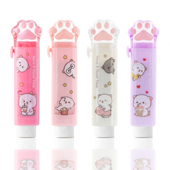 Package Includes: You will get 4 pieces of cat paw shaped erasers.Sufficient quantity and designs can meet your various demands Package Includes: You will get 4 pieces of cat paw shaped erasers.Sufficient quantity and designs can meet your various demands