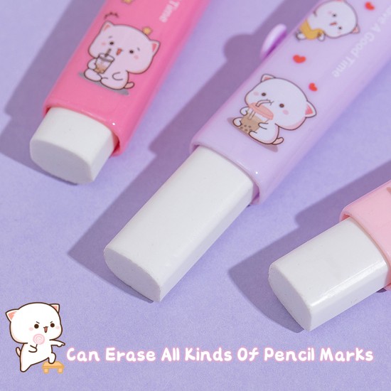 Package Includes: You will get 4 pieces of cat paw shaped erasers.Sufficient quantity and designs can meet your various demands Package Includes: You will get 4 pieces of cat paw shaped erasers.Sufficient quantity and designs can meet your various demands